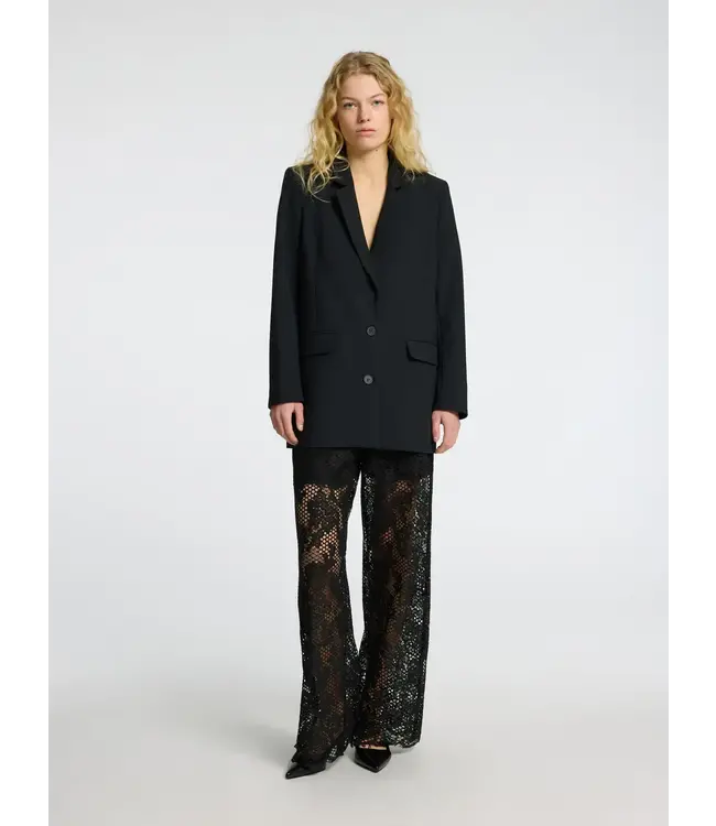 Selected Milly HW Straight Pant