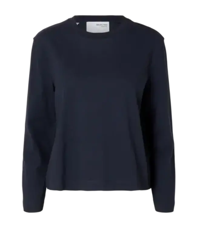 Selected Femme SLF ESSENTIAL LS BOXY TEE LONGSLEEVE NOOS
