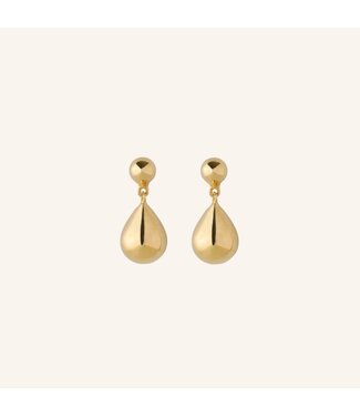 Pernille Corydon Driplet Earrings Gold Plated