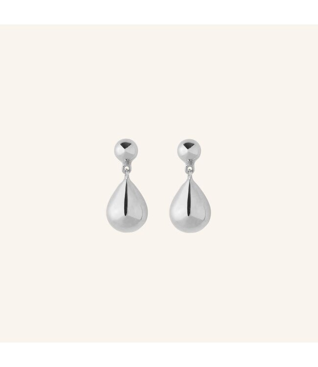 Pernille Corydon Driplet Earrings Silver