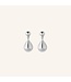 Pernille Corydon Driplet Earrings Silver