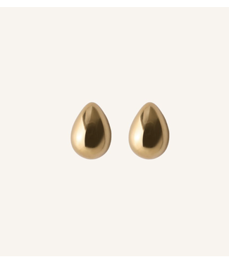 Pernille Corydon Rain Earsticks Gold Plated