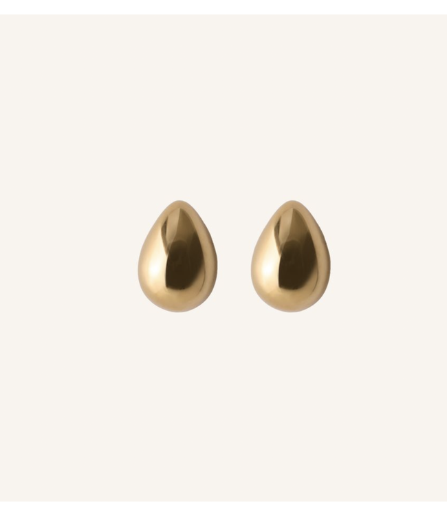 Pernille Corydon Rain Earsticks Gold Plated