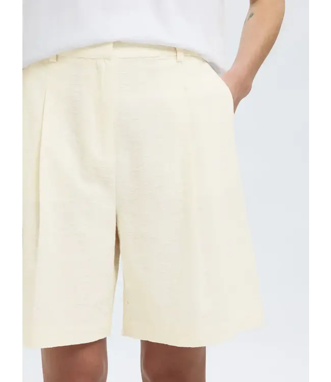 Selected Mette HW Jacquard Shorts