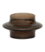 Urban Nature Culture Tealight holder Hea downtown brown