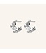 Pernille Corydon Wild Poppy Hoops Silver