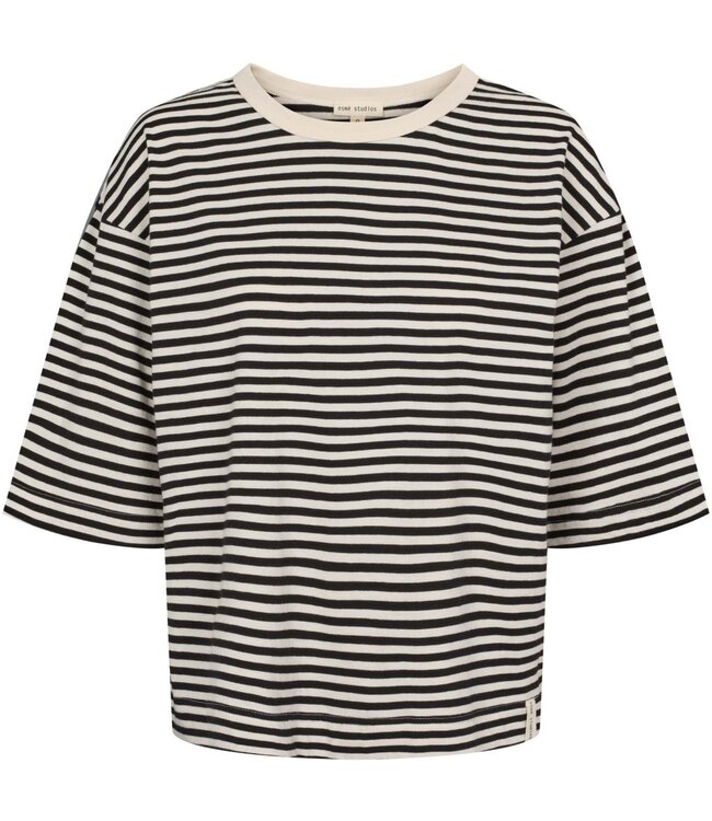 Esmé studios Signe Boxy T-shit stripe