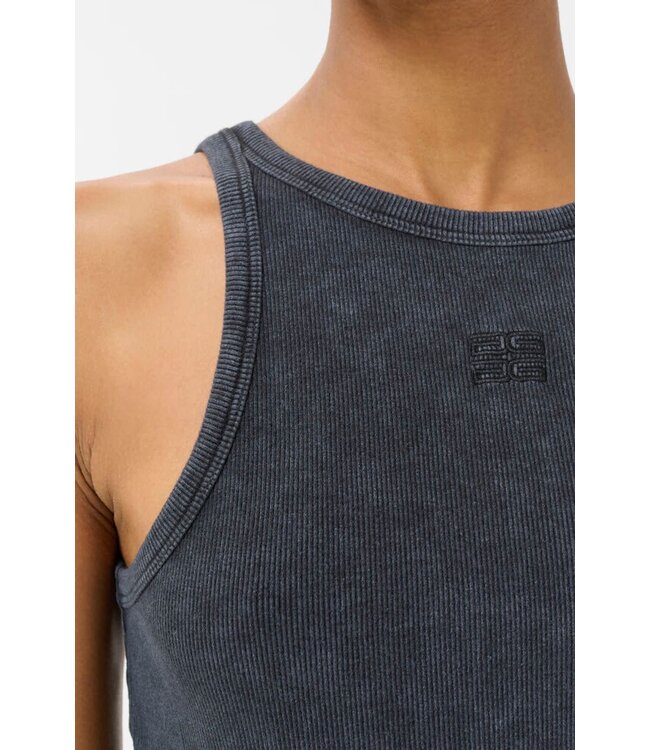 Gestuz Drew washed logo tank