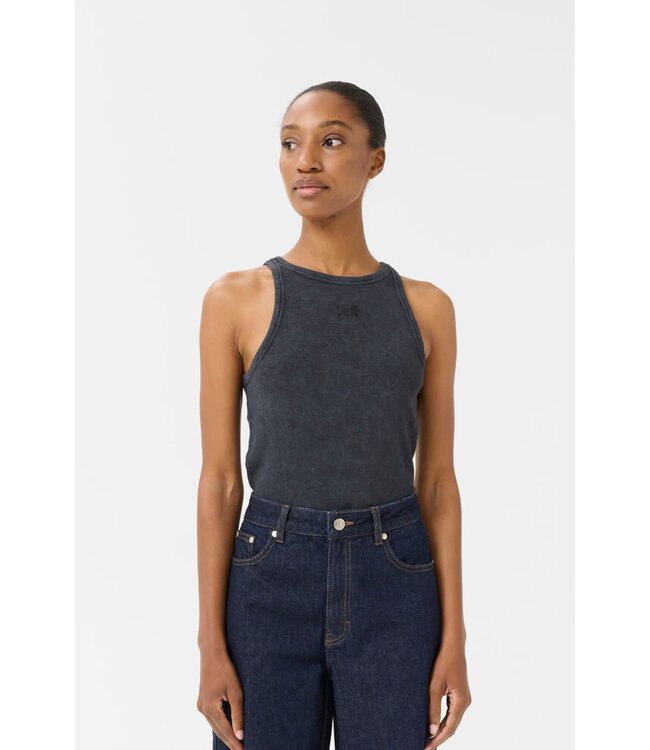 Gestuz Drew washed logo tank