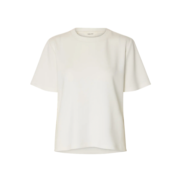 Selected Femme Tenny ss boxy o-neck tee