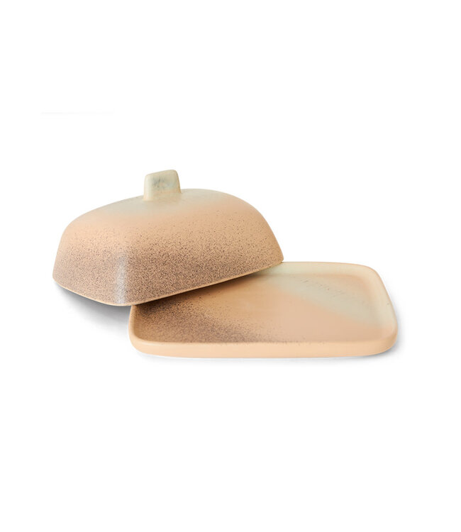 HKliving 70s ceramics: butter dish breeze