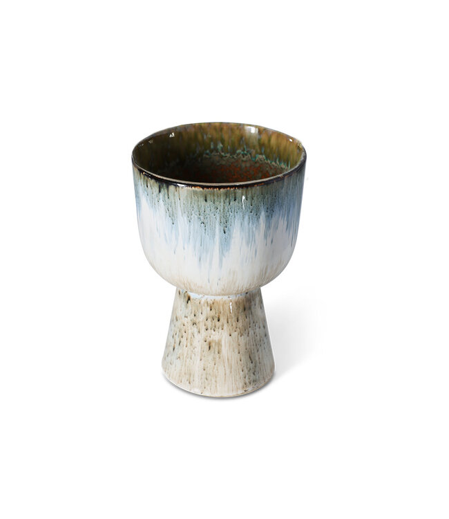 HKliving Retro flower pot - glacier