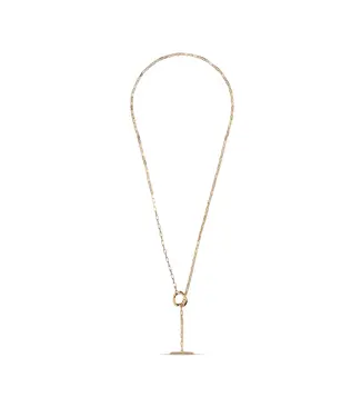 Enamel Necklace, Noel, gold plated 50 cm