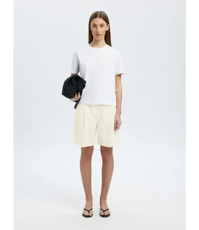 Selected Mette HW Jacquard Shorts