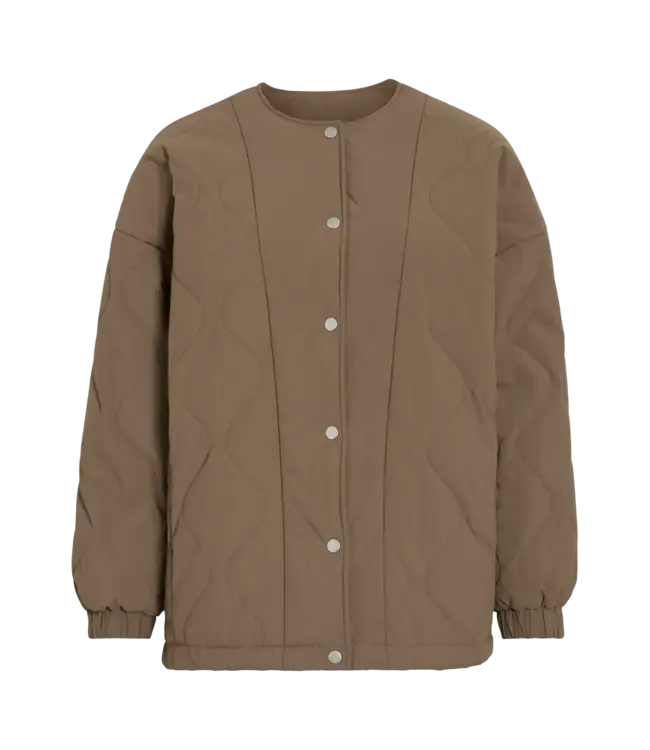 Rouge Edit Buttoned quilted jacket