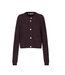 Second Female Andrea Knit Rib LS Cardigan