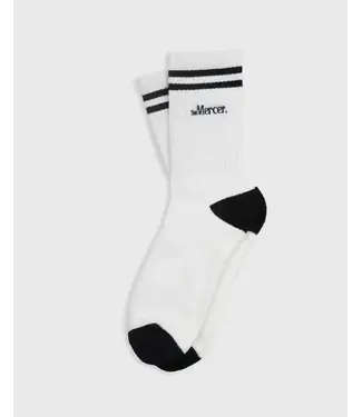 Mercer Amsterdam The Mercer Socks Stripe - White/Blue  39-42