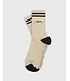 Mercer Amsterdam The Mercer Socks Stripe - Offwhite/Brown 39-42