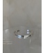Adorn Flat Cuff Large High Polish Silver