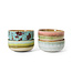 HKliving 70s ceramics: Dessert bowl Petal