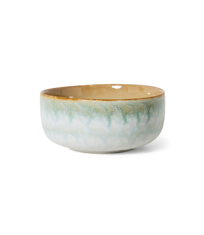 HKliving 70s ceramics: Dessert bowl Petal