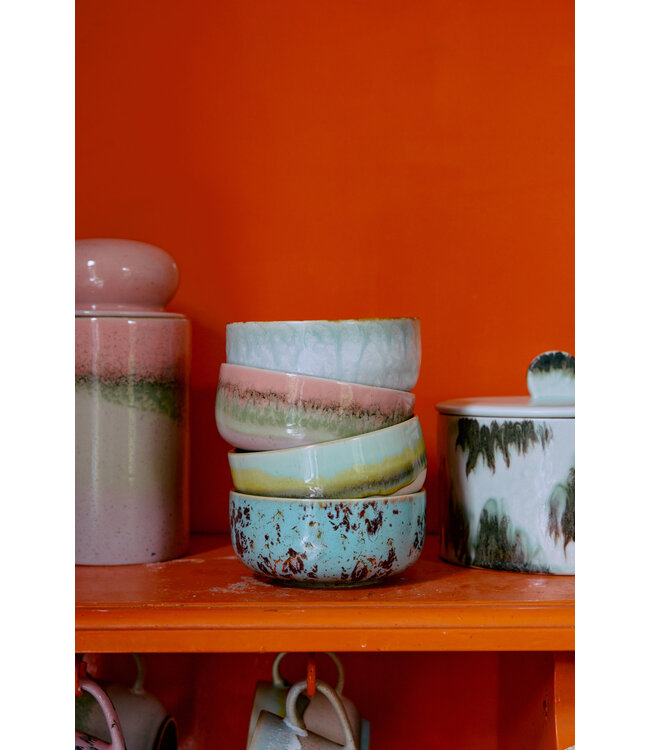 HKliving 70s ceramics: Dessert bowl glaze