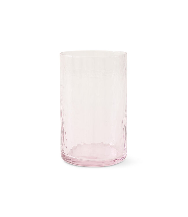 HKliving High tube glass, blush