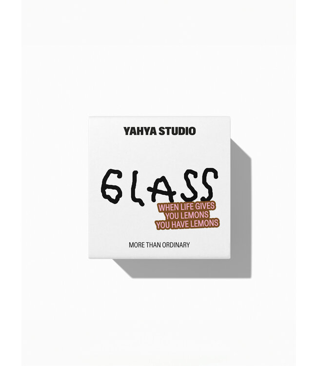 Yahya Studio When life gives you lemons  - Medium Glass, 350ML