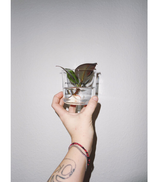 Yahya Studio MotivationOFF  - Medium Glass, 350ML