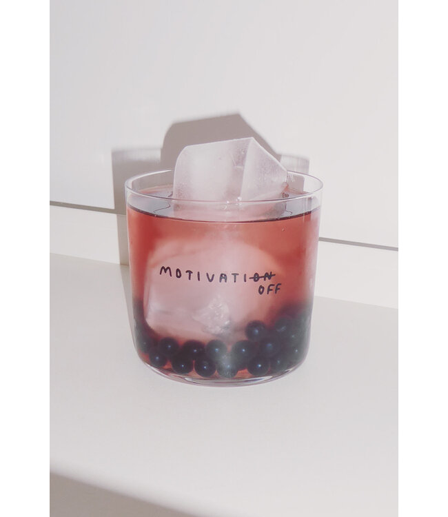 Yahya Studio MotivationOFF  - Medium Glass, 350ML