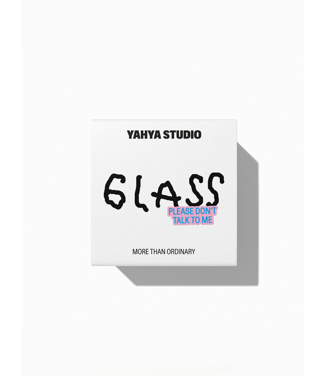 Yahya Studio Please do'n talk to me  - Medium Glass, 350ML