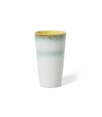 HKliving 70s ceramics: latte mug petal