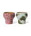 HKliving 70s ceramics: lungo mugs, expression, set of 2