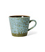 HKliving 70s ceramics: cappuccino mug verdigris
