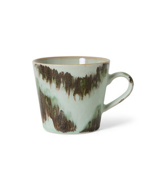 HKliving 70s ceramics: cappuccino mug tide