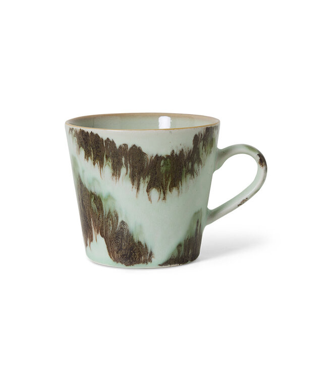 HKliving 70s ceramics: cappuccino mug tide