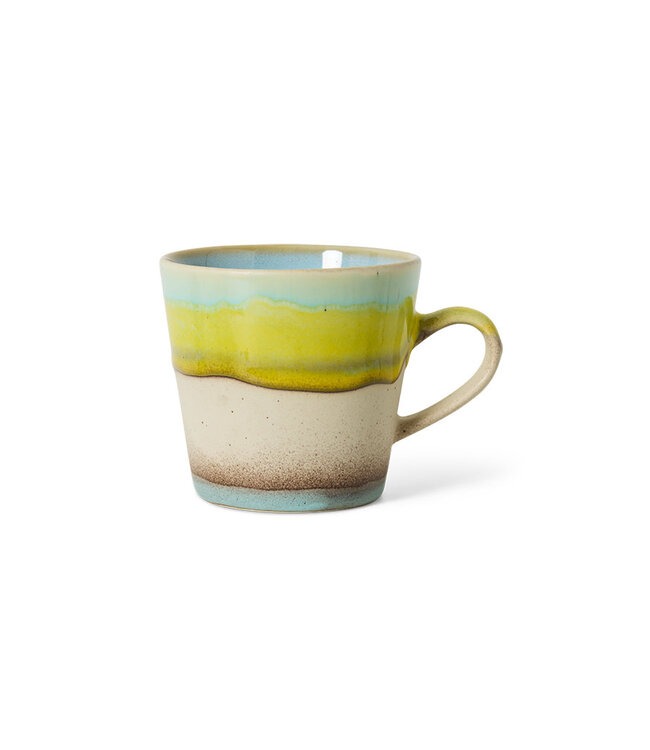 HKliving 70s ceramics: americano mug glint