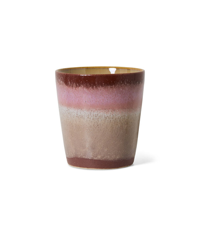 HKliving 70s ceramics: coffee mug Bloom