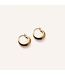 Pernille Corydon Small Atlas Earrings - Gold plated brass