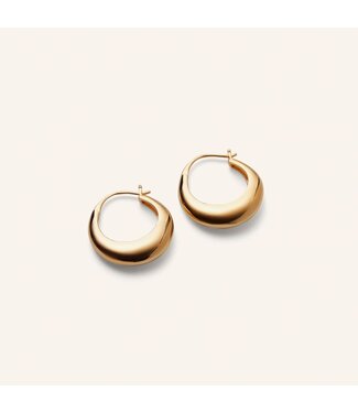 Pernille Corydon Atlas Earrings - Gold plated brass