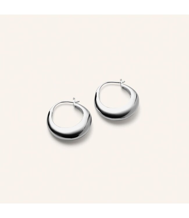 Pernille Corydon Atlas Earrings - Silver brass