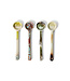 HKliving 70s ceramics: spoons blend, M, set of 4