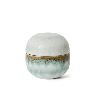 HKliving 70s ceramics: sugar pot Petal