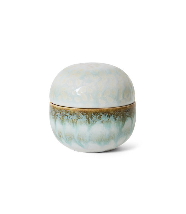 HKliving 70s ceramics: sugar pot Petal