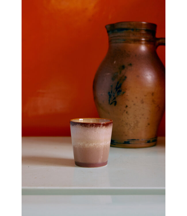 HKliving 70s ceramics: coffee mug Bloom