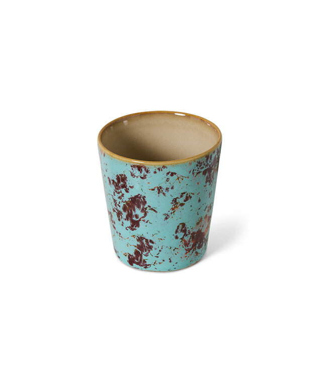 HKliving 70s ceramics coffee mug Patina