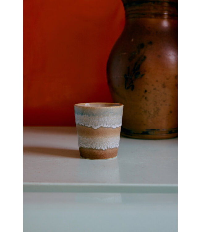 HKliving 70s ceramics: coffee mug skyline