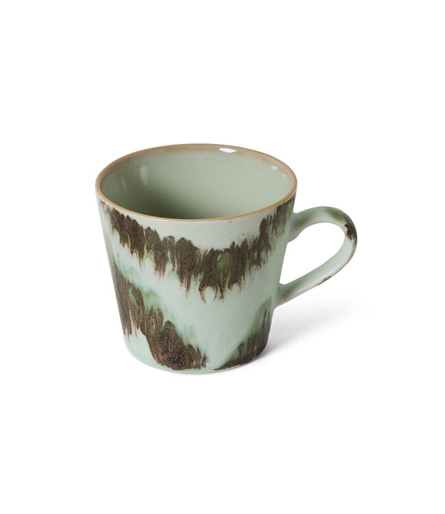 HKliving 70s ceramics: cappuccino mug tide