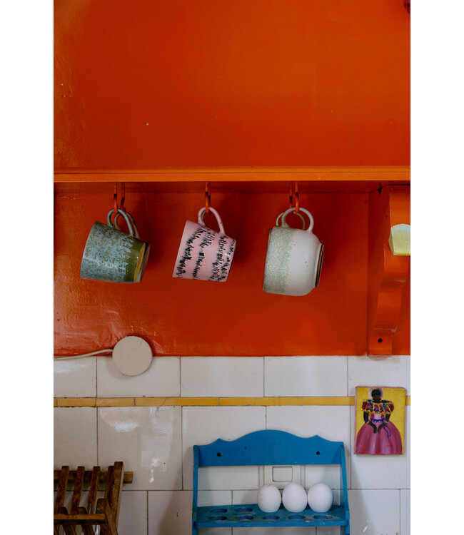 HKliving 70s ceramics: cappuccino mug verdigris