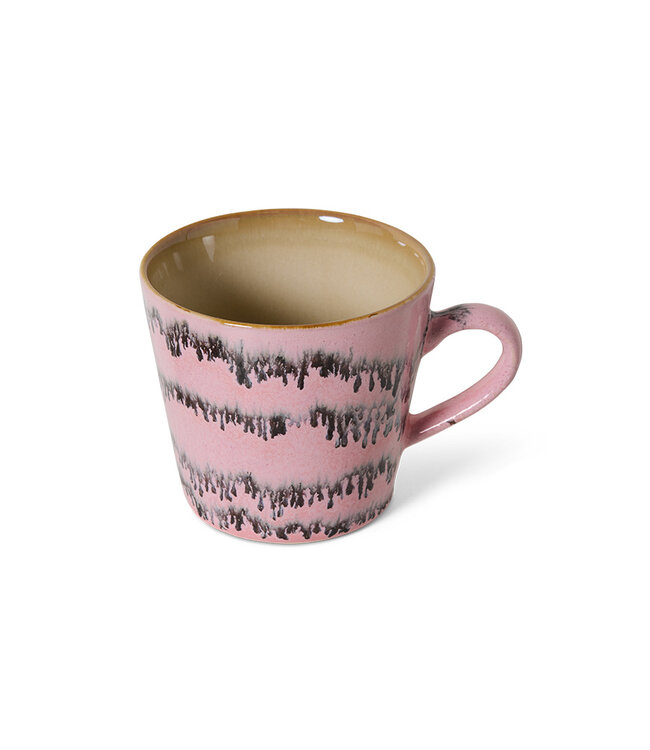 HKliving 70s ceramics: cappuccino mug bubble